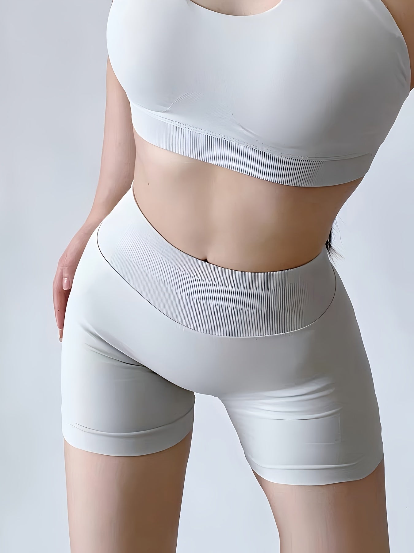 4-Pack Workout Yoga Shorts High-Waiste  Booty-Lifting Gym & Running