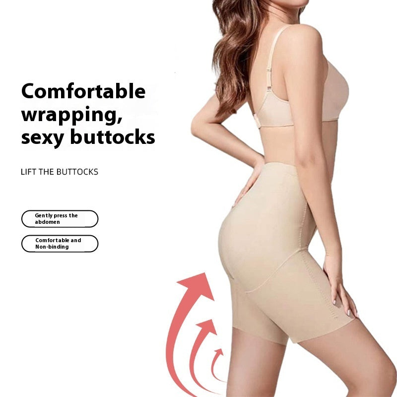 Fashion Personality Mid Waist Traceless Abdominal Pants Women