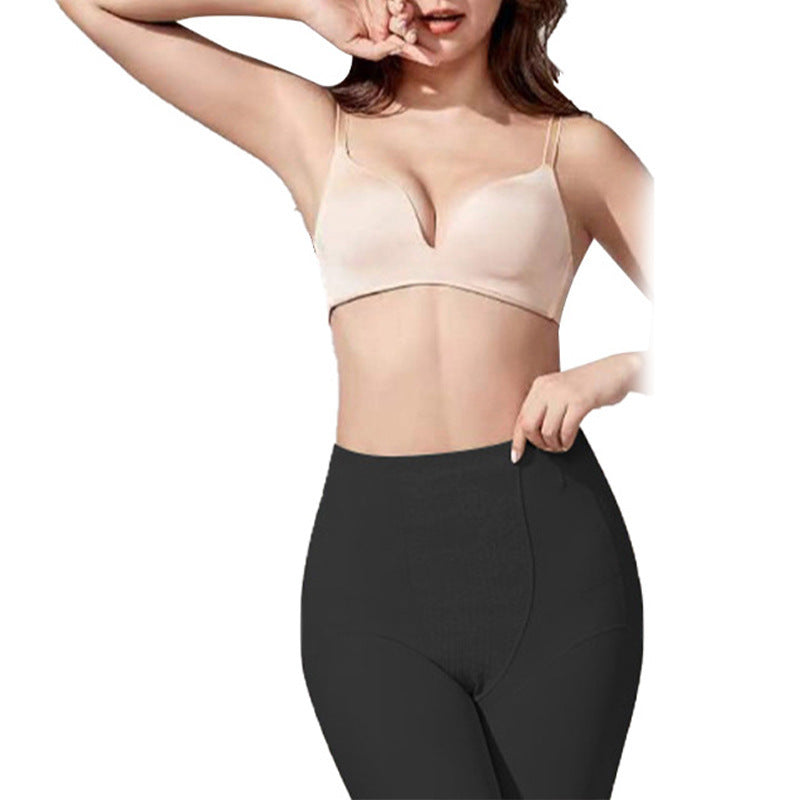 Fashion Personality Mid Waist Traceless Abdominal Pants Women