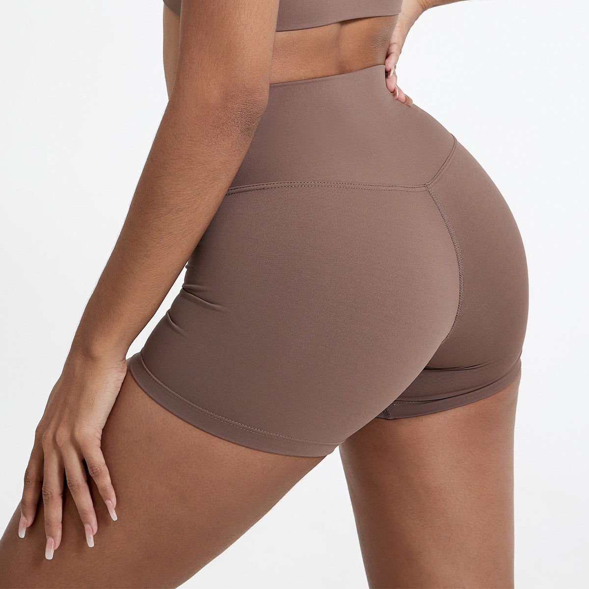 High Waist Hip Lift Tight Quick-drying Yoga Shorts