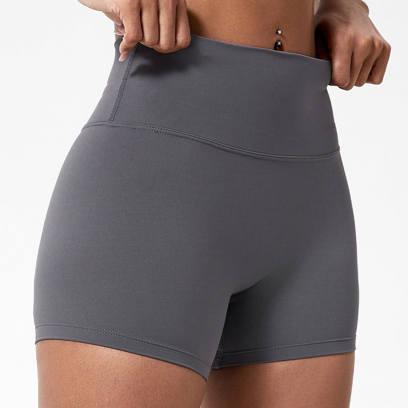 High Waist Hip Lift Tight Quick-drying Yoga Shorts