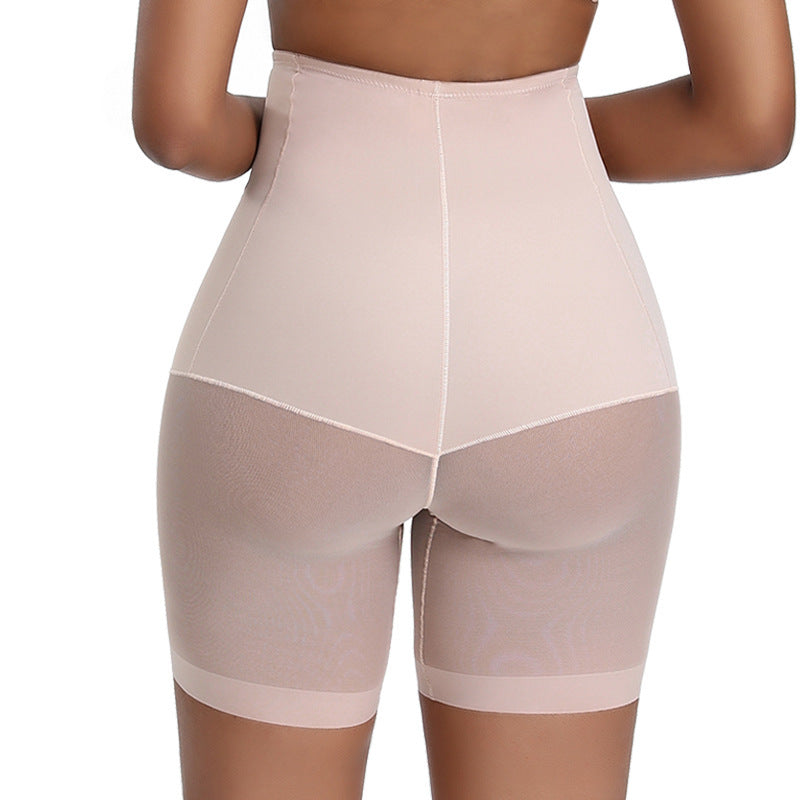 European And American Plus Size Mesh Breathable Shaping Pants Body Shaping Pants